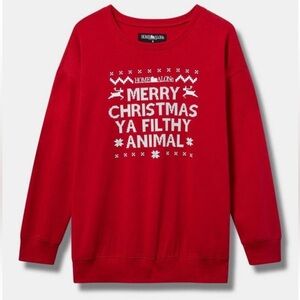 Torrid home alone Christmas sweater 🎄❄️